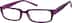 Rectangle Glasses 339627 in Purple