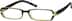 Rectangle Glasses 339771 in Yellow