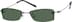 Stainless Steel Spring Hinge Frame with Polarized Magnetic Snap-on Sunlens 348212 in Gray