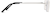 Side view of Rimless Glasses 362011 in Silver thumbnail