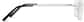 Side view of Customizable Rimless Glasses 362011 in Silver thumbnail