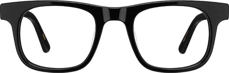 Black Square Glasses 