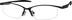 Rectangle Glasses 367321 in Black