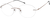Angle view of Rimless Glasses 367515 in Brown thumbnail
