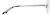 Side view of Rimless Glasses 367515 in Brown thumbnail