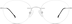 Rimless Glasses 367530 in White