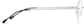 Side view of Customizable Rimless Glasses 367530 in White/Silver thumbnail