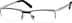 Rectangle Glasses 369621 in Black