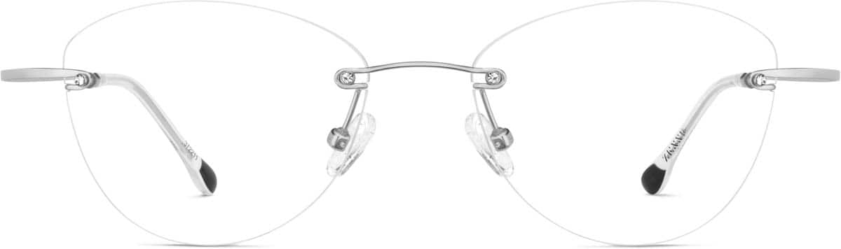 Multicolor Customizable Titanium Rimless Glasses #372229