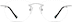 Titanium Rimless Glasses 372811 in Silver