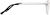 Side view of Titanium Rimless Glasses 372811 in Silver thumbnail