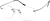 Angle view of Titanium Rimless Glasses 372812 in Gray thumbnail