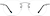 Front view of Titanium Rimless Glasses 372812 in Gray thumbnail