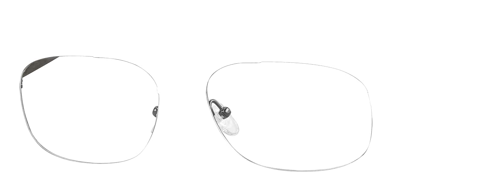 Gray Titanium Aviator Glasses #373712 | Zenni Optical