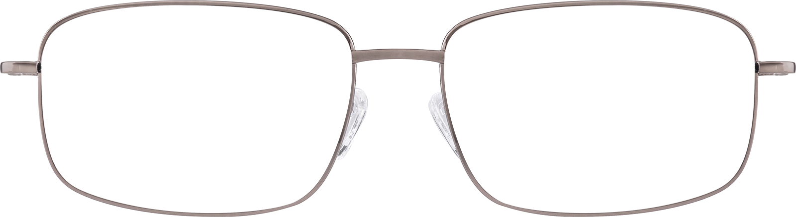 Live Cyber Monday Deals | Brown Titanium Rectangle Glasses #374715