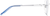 Side view of Titanium Rimless Glasses 375111 in Silver thumbnail