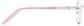 Side view of Customizable Titanium Rimless Glasses 375119 in Pink thumbnail