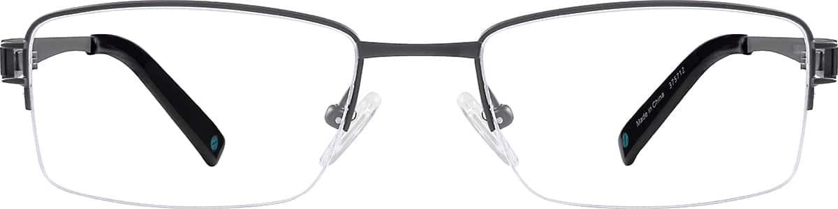 Titanium Rectangle Glasses 3757