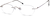 Angle view of Titanium Rimless Glasses 377215 in Brown thumbnail
