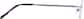 Side view of Customizable Titanium Rimless Glasses 377216 in Blue thumbnail