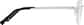 Side view of Customizable Titanium Rimless Glasses 378111 in Silver thumbnail