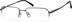 Titanium Rectangle Glasses 378512 in Gray