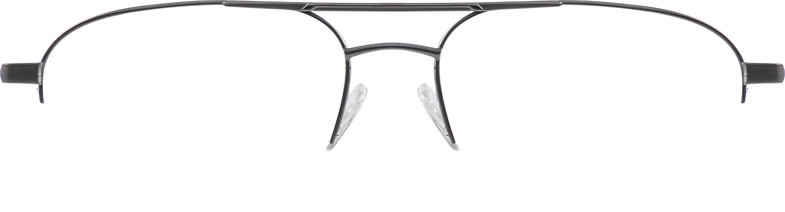 Gray Titanium Aviator Glasses #379112 | Zenni Optical