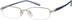 Rectangle Glasses 390411 in Silver