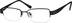 Rectangle Glasses 390821 in Black