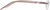 Side view of Rimless Glasses 393015 in Brown thumbnail