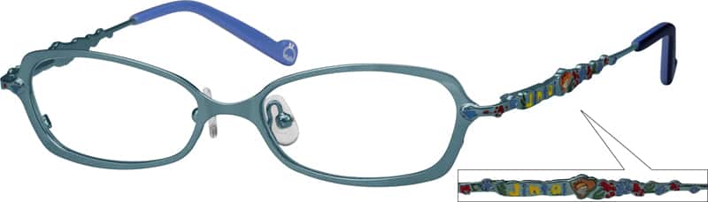 shima⭐︎ Red Kids' Rectangle Glasses #396118 | Zenni Optical