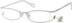 Oval Glasses 402530 in White