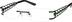 Rimless Glasses 402821 in Black