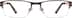 Rectangle Glasses 406415 in Brown