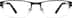 Rectangle Glasses 406421 in Black