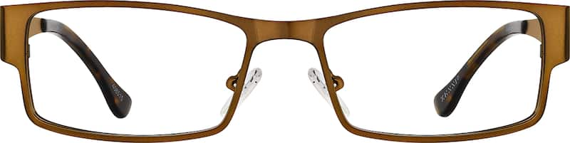 Brown Rectangle Glasses