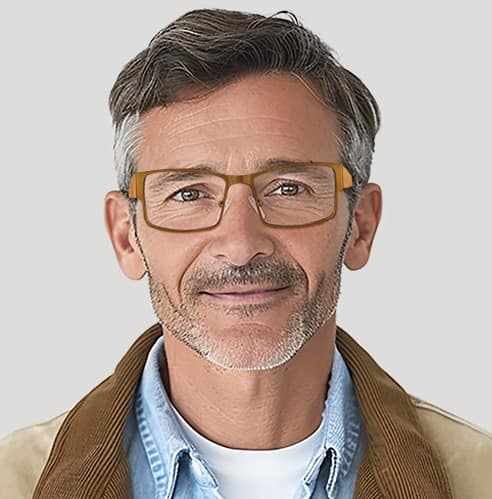 Image of Rectangle Glasses