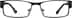 Rectangle Glasses 408521 in Black