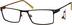 Rectangle Glasses 408921 in Black