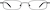 Front view of Rectangle Glasses 410521 in Black thumbnail