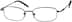 Rectangle Glasses 410612 in Gray
