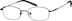 Rectangle Glasses 410621 in Black