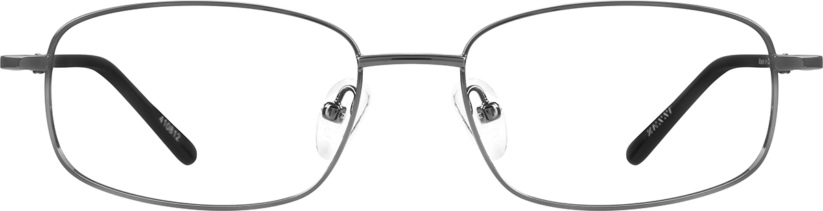 Gray Rectangle Glasses #410812
