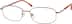 Rectangle Glasses 410814 in Gold