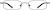 Front view of Rectangle Glasses 411515 in Brown thumbnail