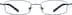 Rectangle Glasses 411516 in Blue