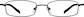Front view of Rectangle Glasses 411521 in Black thumbnail