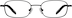 Rectangle Glasses 413421 in Black