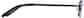 Side view of Rectangle Glasses 413421 in Black thumbnail