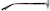 Side view of Rectangle Glasses 414312 in Gray thumbnail